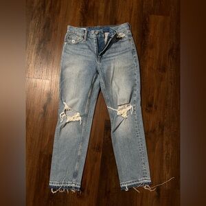 GAP Cheeky Straight High Rise Jean size 25/0 Petite